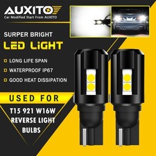 AUXITO 955 T15 921 W16W LED Wedge Reversing Light Bulb 6500K Xenon White 4000LM