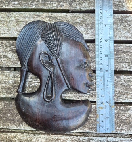 Vintage tribal african carved - vintage,