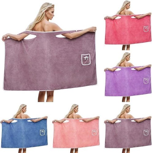 Bathrobe bath towel wrap - bathrobe,