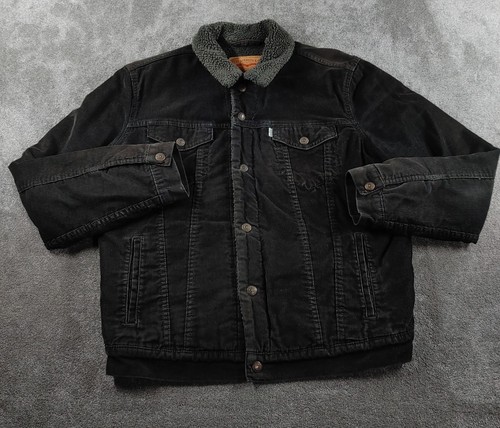 Levis jacket mens large black - mens,