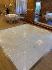 Stunning 20x20 PFM STARLOK White Starlit LED Dancefloor for Sale 