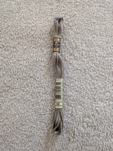 Dmc embroidery thread code 646 - dmc,