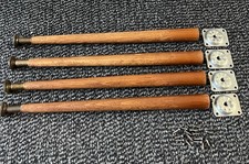 FOUR BROWN DANSETTE FURNITURE