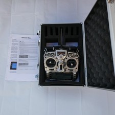 FRSKY TARANIS PLUS X9D TRANSMITTER IN BOX + INSTRUCTIONS AND BATTERY ref st