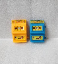 Very Rare Vintage One Arm Bandit Slot Machine Erasers Rubbers Gommes Gommine 