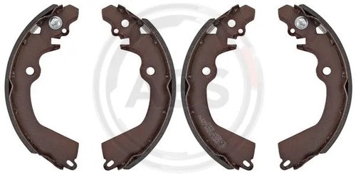 Rear brake shoe set - shoe,