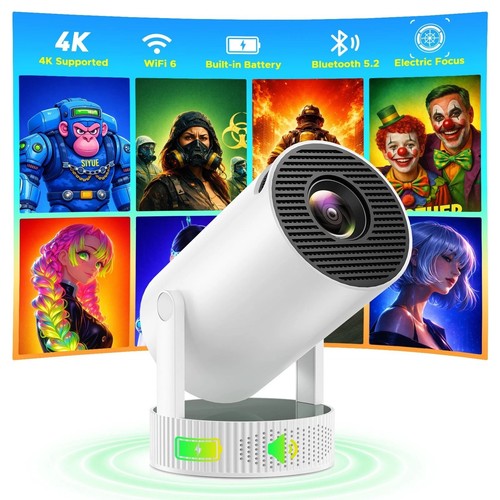 Battery powered projector - projector, 4k