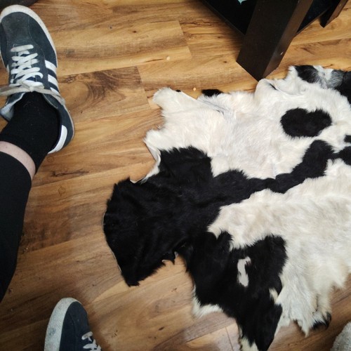 Luxury goat hide rug - luxury,