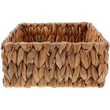  Desktop Weaving Basket Rustic Style Storage Basket Hyacinth Basket Tabletop