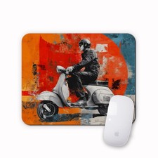MOD Scooter Mousemat Vintage