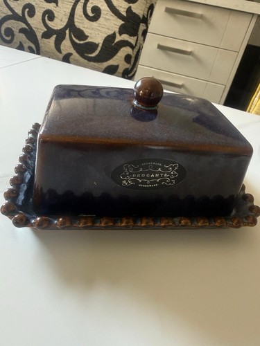 Vintage ceramic butter - butter, dish