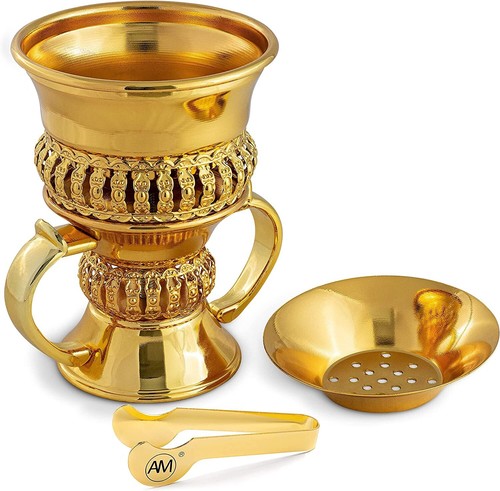 Regal metal incense burner - metal, –