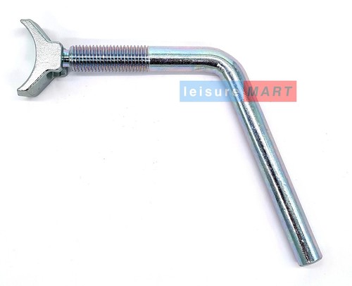 Jockey wheel clamp - handle, bar