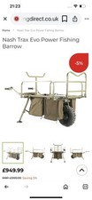 Nash Trax Evo Power Barrow / Carp Fishing