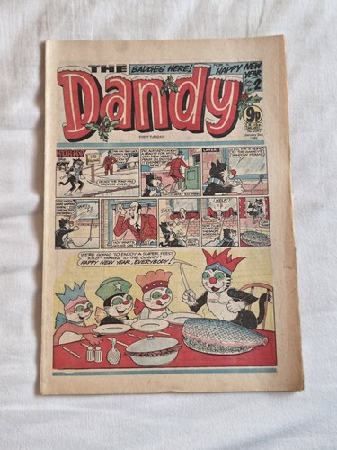 The dandy comic 2nd january - comic,