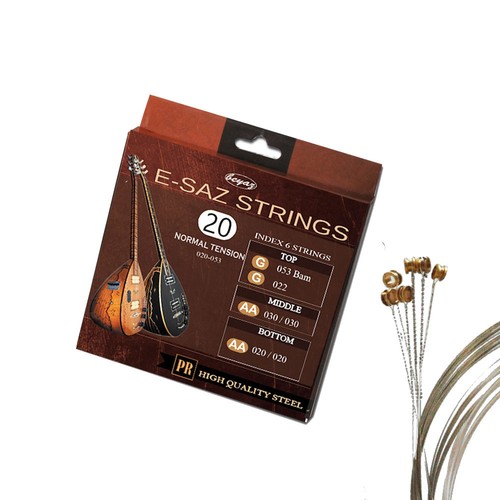 Electric saz baglama teli - ,