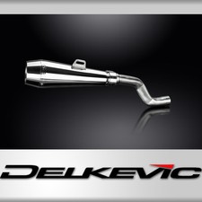 Yamaha XT500 TT500 1977-1981 Delkevic Reverse Cone Stainless Exhaust Silencer