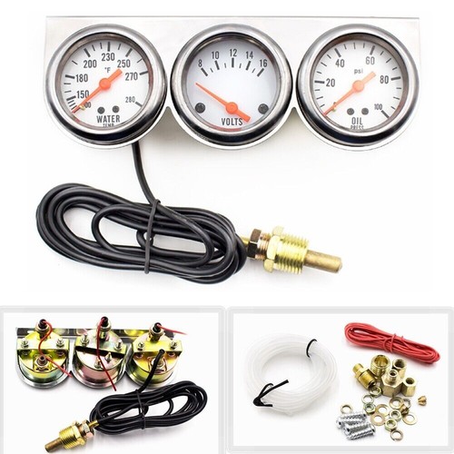 2inch 52mm car triple gauge - triple,