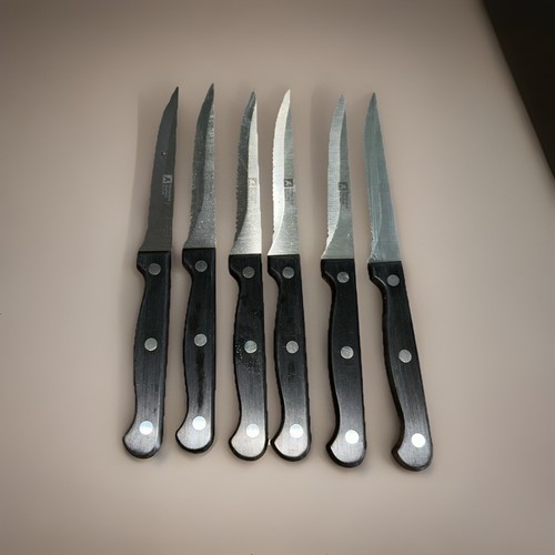 Steak knives used - steak,