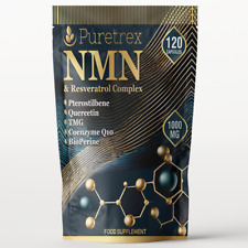 NMN 1000mg Capsules 99% NAD+ Best NMN Supplement Guaranteed 100% Clean & Pure