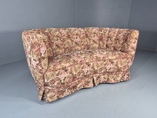 2 Seater Banana Sofa Vintage