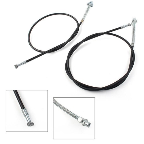 Front rear drum brake cable - front,