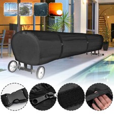 210D Swimming Pool Solar Reel Cover Protective Waterproof Heavy Duty Pool Cover
