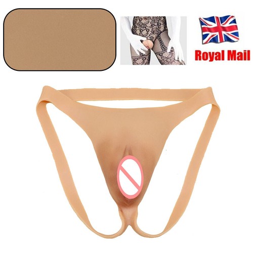 Fake vagina transgender thong - fake,