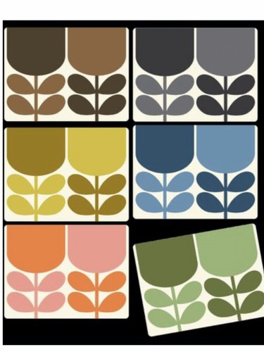 Orla kiely set placemats - 6,