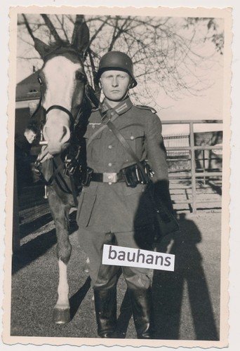 Photo wehrmacht soldier with - photo,