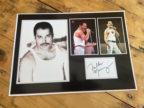 Print signed freddie - print,