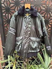 Vintage Aviation Bomber Jacket