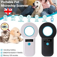 Pet Dog Cat Microchip Reader Animal EMID ISO Chip Scanner Tag ID Identification