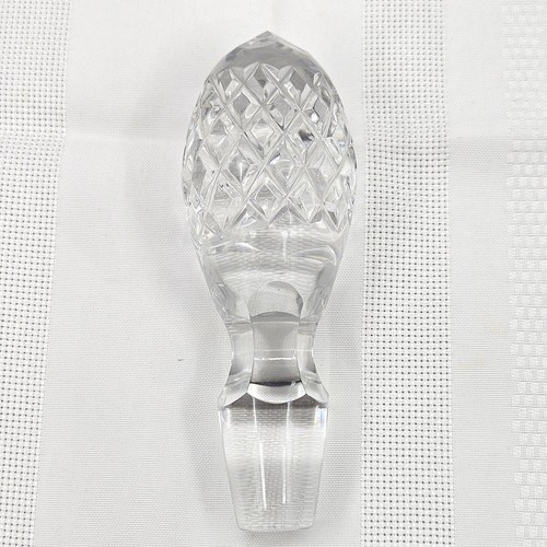 Crystal decanter stopper - stopper, cut