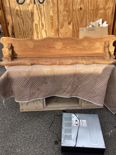Inch wood mantel - 54, can