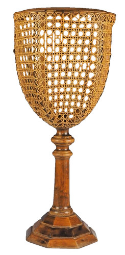 Cane plant stand - cane,