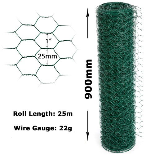 25m pvc coated - pvc, galvanised