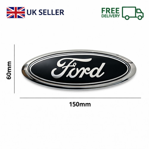 Ford badge new 150mm 60mm - x,
