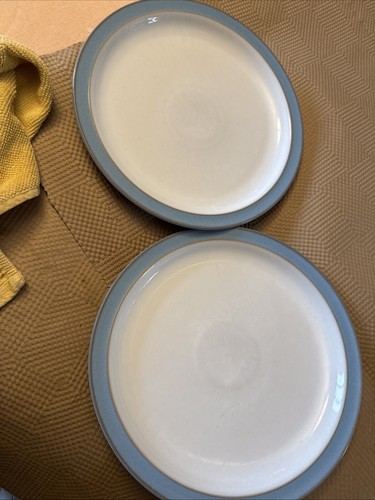 Used denby dinner plates - used,