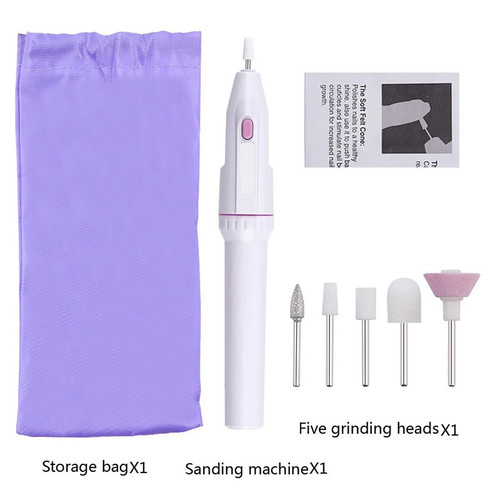 Electric nail file drill - file,