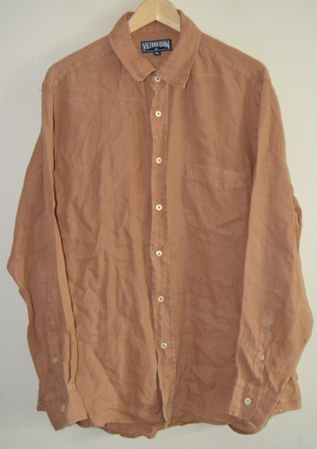 Mens tan vilebrequin linen - vilebrequin,