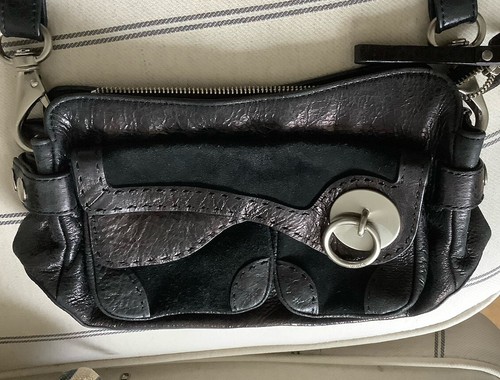 Mimco leather bag crossbody - mimco,