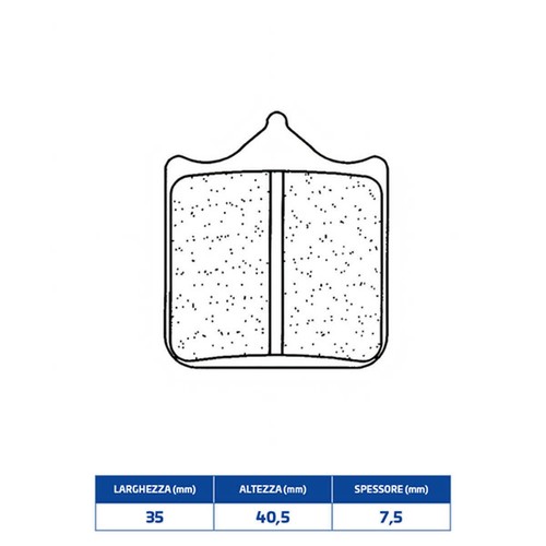 Brake pads 1033xbk5 sintered - 1033xbk5,