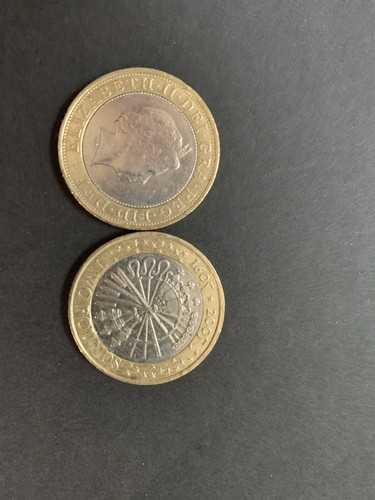 Pound coin 2005 guy - £2, fawkes
