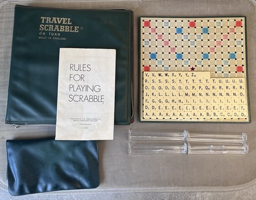 Scrabble vintage travel de - -,