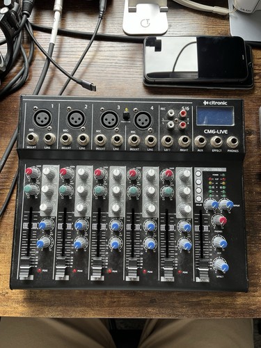 Citronic cm6 live channel - citronic, cm6-live