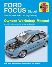 Ford Focus Diesel (05 - 11) 54 to 61 Haynes Repair Manual - 9780857339096