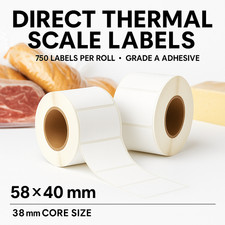 58×40 mm Direct Thermal Scale