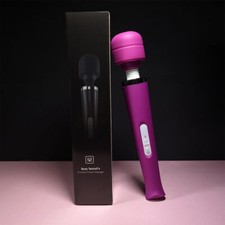 Wireless Electric Magic Wand Full Body Massager Waterproof 10 Vibration Modes UK