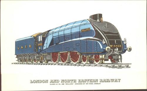 Lner mallard 4468 steam - no.,